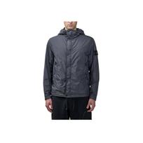 Stone Island SS25 Derva Nailonas Vėjui atsparus Vandeniui atsparus Lengvas su gobtuvu Užtraukiama striukė Vyriškos striukės Pilka K1S154100092S0A23-V0065 M