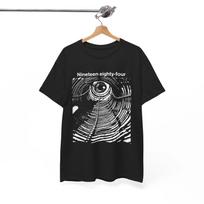 George Orwell 1984 T-Shirt Dystopian Big Brother Totalitarian Political Fiction L