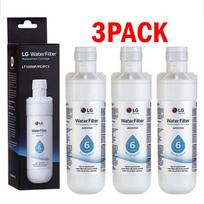 3 PACK For LG-LT1000P ADQ747935 Refrigerator Water Filter Replacement Kit