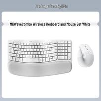 Logitech Wave Combo Wireless Ergonomic Keyboard & Vertical Mouse Set