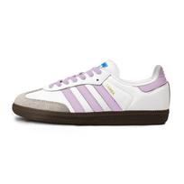 Adidas Originals SAMBA OG Wisteria Enthusiast Waterproof Cushioning Low top Skateboard Shoes Unisex Purple B75806(Team683-) 40