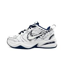 Nike Air Monarch 4 Toxic Guardian, Gothic Symbiosis, Black White Crackle Urban Techwear 415445-102(team1383-) 38.5
