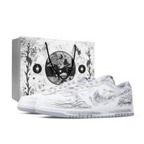 Nike Big Monster Lab, Waveband žemi krepšinio batai vyrams Pilki Balti 355152-106(Team445-) 44