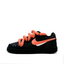 Nike Court Vision Casual Abrasion Resistant Abrasion Resistant Low top Skateboard Shoes Unisex Black Orange DH2987-002(Team476-) 42