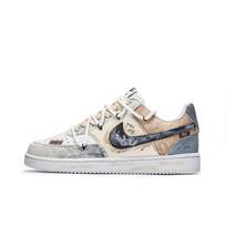 Nike Court Vision 1 P.M.S Forward Slip Resistant Waterproof Non Slip And Waterproof Low top Skateboard Shoes Men's DH2987-101(Team584-) 45