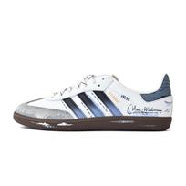 Adidas Samba OG Low top German Army Trainers Unisex White Blue IG1024(Team963-) 40⅔