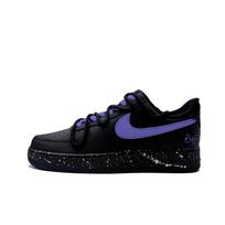 Nike Air Force 1 Riedlentės Batai Unisex Žemi Juodi/Violetiniai/Balti CW2288-001(Komanda603-) 40.5