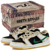Nike Dunk SB Low top Skateboard Shoes Unisex White Brown HF3704-001(Team96-S-BOX) 36