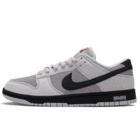 Nike Dunk Abrasion Resistant Abrasion Resistant Low top Skateboard Shoes Unisex Black Gray HJ4329-001(Team734-) 38.5