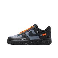 Nike Air Force 1 Aukštį didinantys žemi krepšinio/riedlenčių batai Unisex Juodi Oranžiniai CW2288-001(Komanda577-2.0) 35.5 black