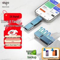 aigo U357S 256GB USB 3.2 Type-C Dual Interface High-Speed SSD USB Drive
