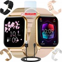 Smartwatch Zegarek Damski Polskie Menu Rozmowy Ciśnienie Puls Sport Zdrowie