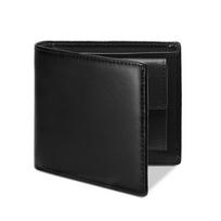 Men's Wallet, Two Fold Leather Wallet, Multiple Card Slots, Change Slots, Short Wallet Clip juoda