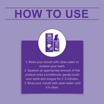 9D Purple Teeth Bleaching Toothpaste Teeth Color Correction Fresh Protects Gums Strengthens Enamel  Bleaching Toothpaste 1pcs