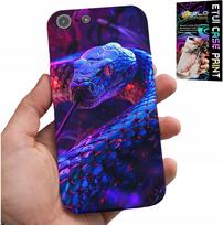 Etui Do Iphone 5 / 5S / 5C - Wąż Kobra Grzechotnik Gady Case + Folia
