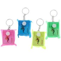 Portable Mini Playing Cards Poker Keychain Small Board Game Key Chain 4*3cm Random Color Playing Game Creative Child Gift