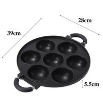 Aluminum Non-Stick Octopus Balls & Egg Burger Pan