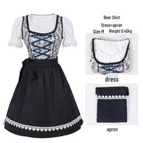 In Stock V-neck Oktoberfest Cosplay Maid Dress XL