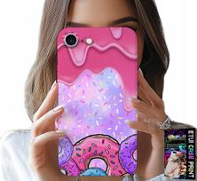 Etui Do Iphone Se / Se2 - Słodkie Donuty Z Lukrem W Tle + Szkło