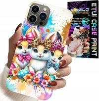 Etui Do Iphone 13 Pro Max - Króliczki, Świąteczne, Królik, Wielkanoc