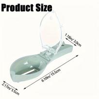 Manual PP Fish Scale Remover – Non-Electric Kitchen Tool for Easy Fish Cleaning & Scaling žalia
