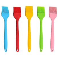 5-piece Kitchen Heat-resistant Barbecue Pastry Silicone Brush Set