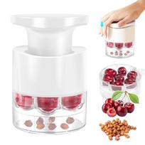 Multiple Cherries Cherry Seed Remover Cherry Pitter,Multi Cherry Pitter Tool Pit Remover Quick 7-in-1 Cherry Pitters Tool balta