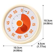Classroom Visual Timer Kids Educational Toys Time Management Countdown Tools 60-Minute Silent Desk Timer Homeschool Study Tool