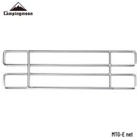 Keman MTG Series Outdoor Camping Thickened Stainless Steel Geometric Fire Pit and BBQ Grill Net.
