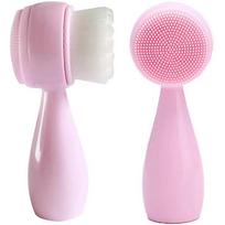 Pack Of 2 Manual Face Cleansing Brush Double Sided Gentle Exfoliation