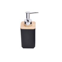 Luxury Bamboo Bathroom Set: Washbasin Tray, Toothbrush Holder, Cup, Soap Dish, and Ornaments. beige