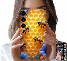 Etui Do Samsung Galaxy A34 5G - Pszczoły Ul Plaster Miodu Plecki Case