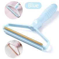 Pet Hair Remover Razor Pilling Anti Plush Clothing Hair Remover Anti Hair Brush Collection Pet Coat Carpet Wool Scraper mėlyna