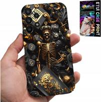 Samsung Galaxy A32 5G Tok - King Poker Dice Ász Minták Férfiaknak + Üveg