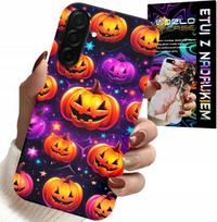 Etui Do Samsung Galaxy A36 5G - Halloween, Salem, Straszne Dynie, Wzory