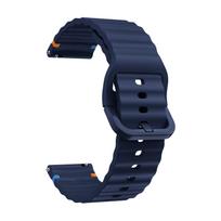 20mm 22mm Strap for Amazfit bip 6/bip 5/GTR 4 Pro/3/2/GTS 4 mini/3/2/balance Sport Watch Bracelet Correa amazfit active 2 Band 20mm watch strap vidurnakčio mėlyna spalva