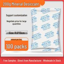 200g Non-Woven Fabric Mineral Desiccant Bag for Industrial Container Moisture Control