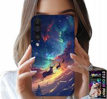 Etui Do Samsung Galaxy A70 - Reniferek Słodki Renifer Świąteczny Wzór