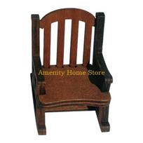 F26C Miniature Resins Frogs Rocking Chair Ornament Decoration For Bedroom Or Study Room