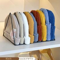 Quality Hat Storage Knitted Hat Display Stand Wardrobe Desktop Space Saving Cap Storage Rack Metal Cap Display Stand Cap juoda