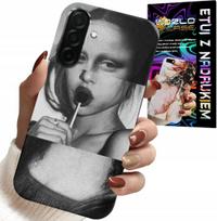 Etui Do Samsung Galaxy A36 5G - Mona Lisa Z Lizakiem Modne Wzory Case