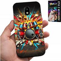 Etui Do Samsung Galaxy J5 2017 - Rock Perkusja Bębny Rock & Roll + Folia