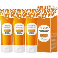 3X Orange Enzymes Exfoliating Brightening Gel Moisturizing Smoothing Tighten Pores Brightening Exfoliating Peeling Gel 100g 25-26