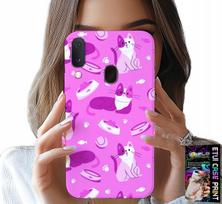 Etui Do Samsung Galaxy A20E - Love Cat, Wzory Z Kotami Koty, Pokrowiec