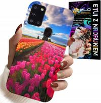 Etui Do Samsung Galaxy A21S - Pole Kolorowych Tulipanów, Tulipan, Case