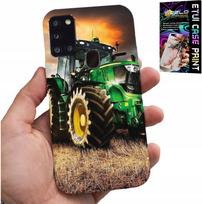 Etui Do Samsung Galaxy A21S - Traktor Ciągnik Rolniczy Farma + Szkło