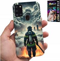 Etui Do Samsung Galaxy A21S - Straż Pożarna Pożar Strażak Obudowa Case
