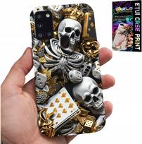 Etui Do Samsung Galaxy A21S - Król Poker Kości As Wzory Dla Mężczyzn
