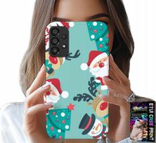 Etui Do Samsung Galaxy A23 5G - Mikołaj, Renifer Bałwan Świąteczne Wzory