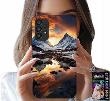 Etui Do Samsung Galaxy A23 5G - Strumień, Góry, Szczyty, Everest + Folia